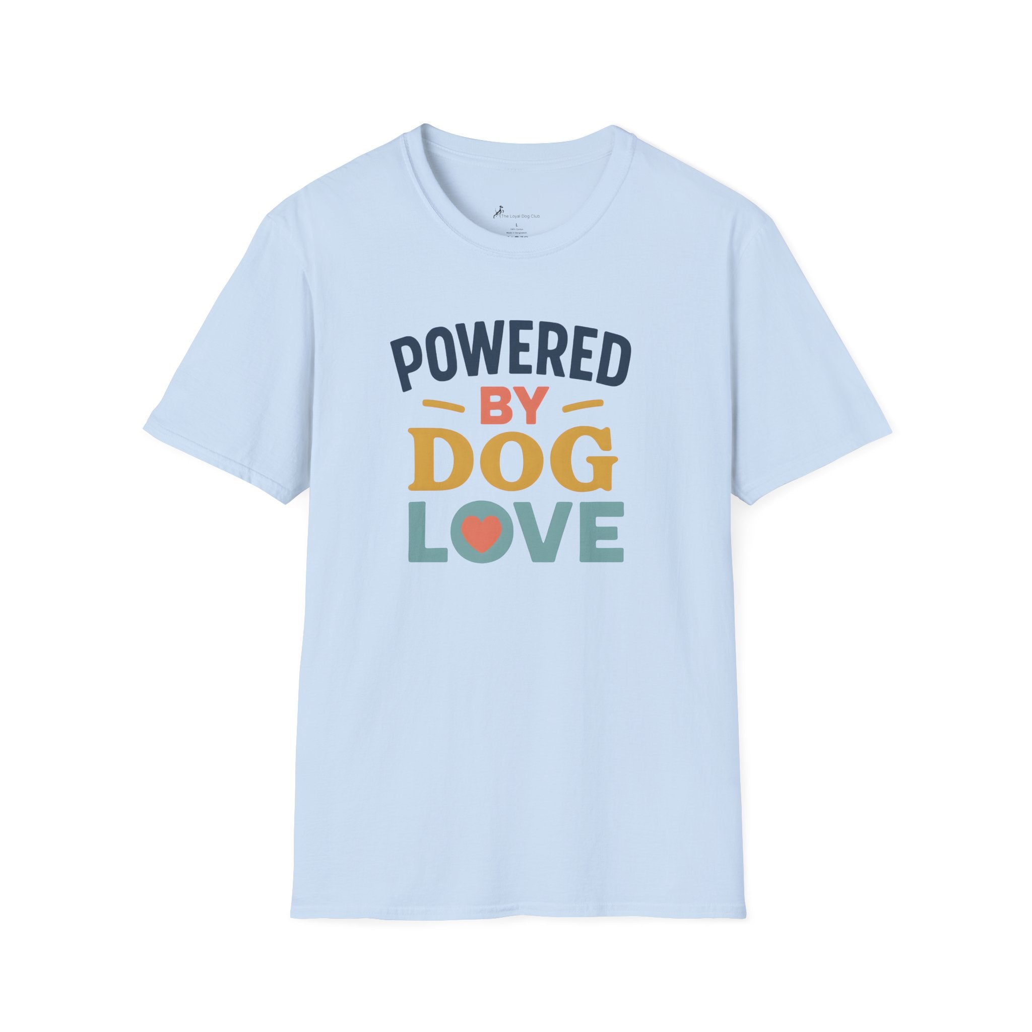 Powered By Dog Love T-Shirt