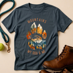 Mountains And My Dog T-Shirt