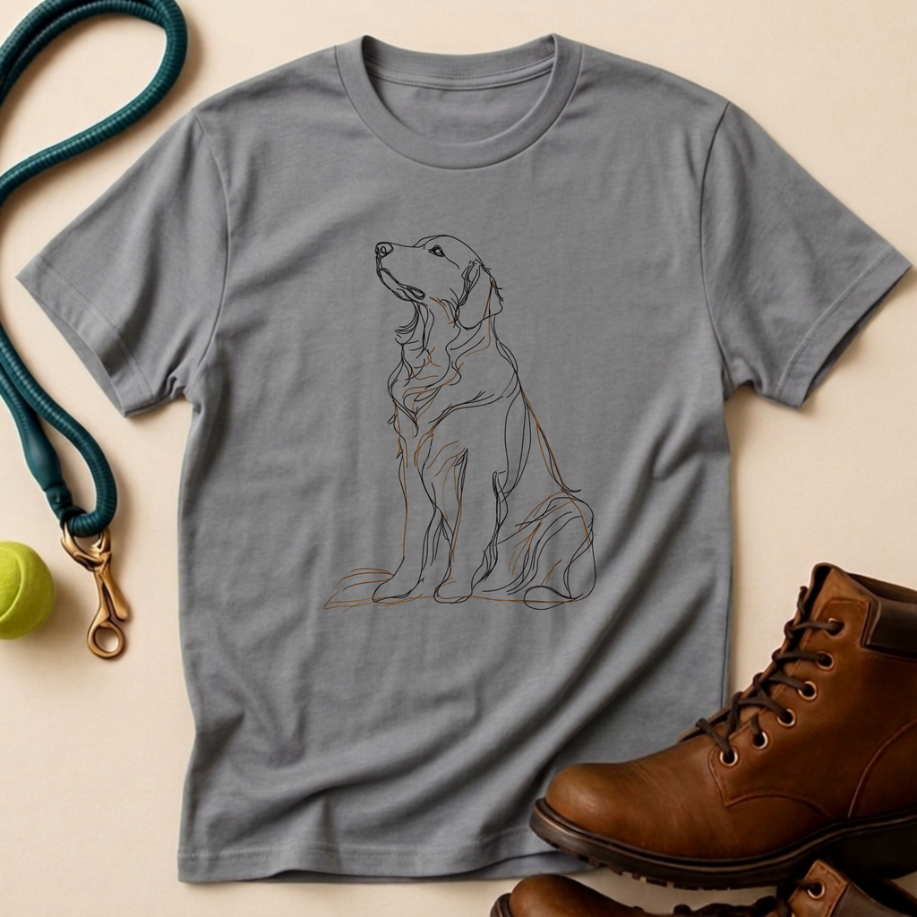 Golden Presence Sketch T-Shirt
