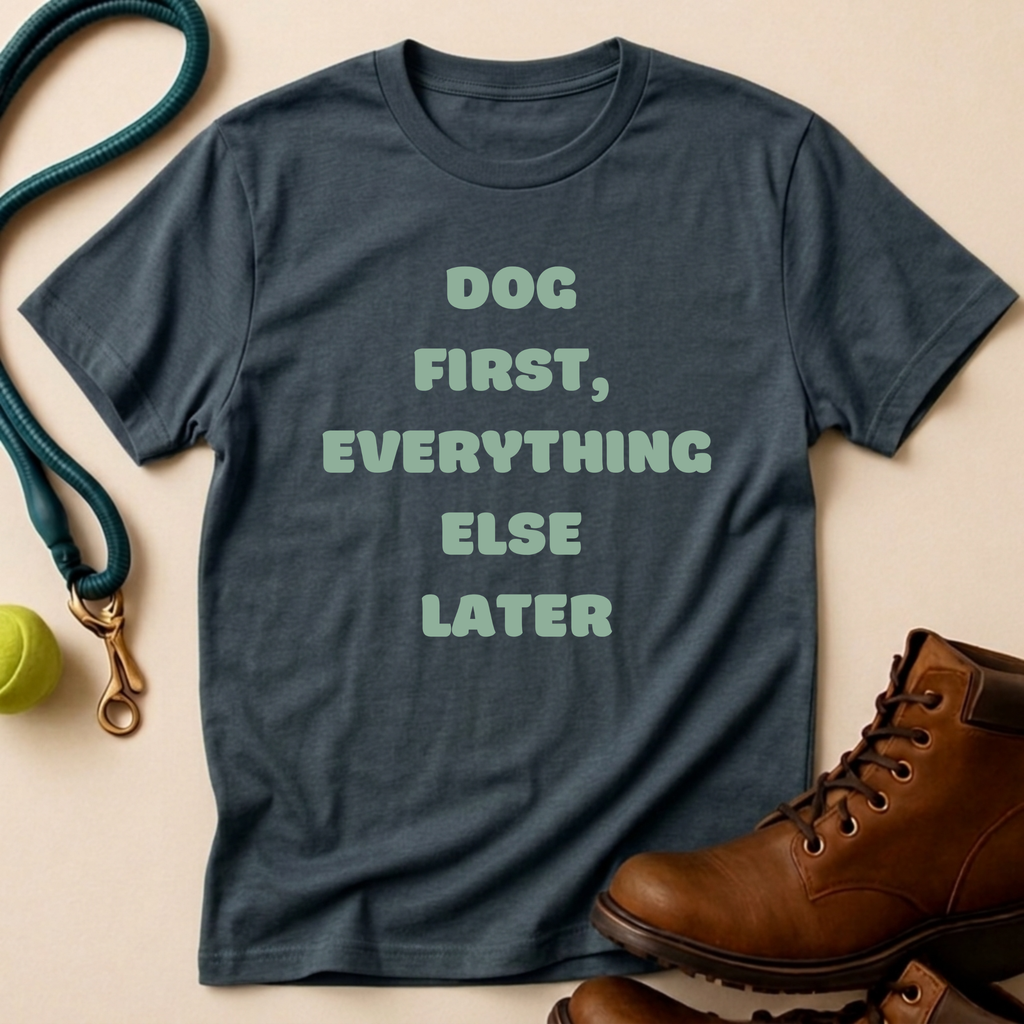Dog First T-Shirt