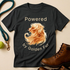 Powered By Golden Fur T-Shirt