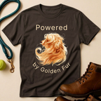 Powered By Golden Fur T-Shirt