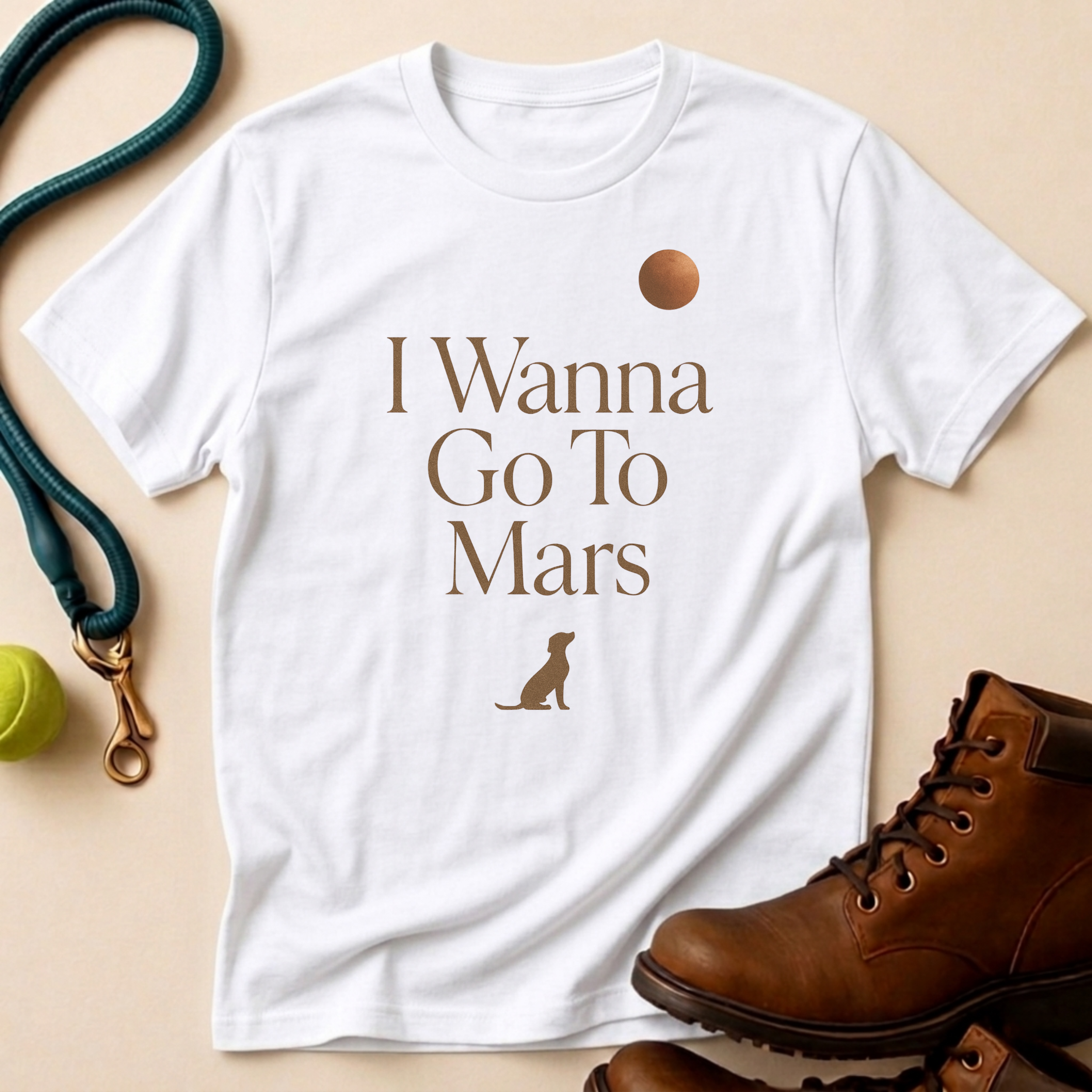 Dog Who Dreams Big T-Shirt