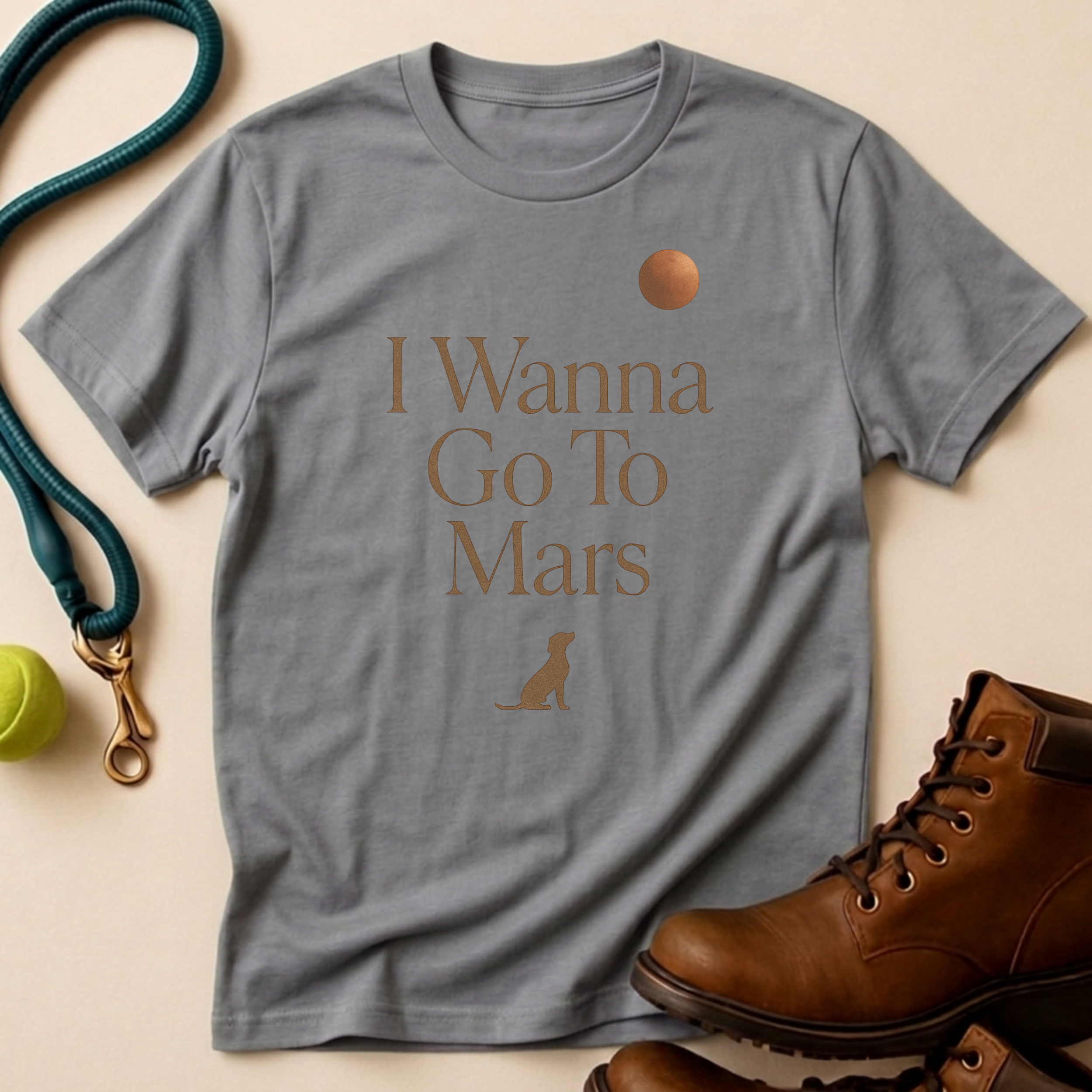 Dog Who Dreams Big T-Shirt