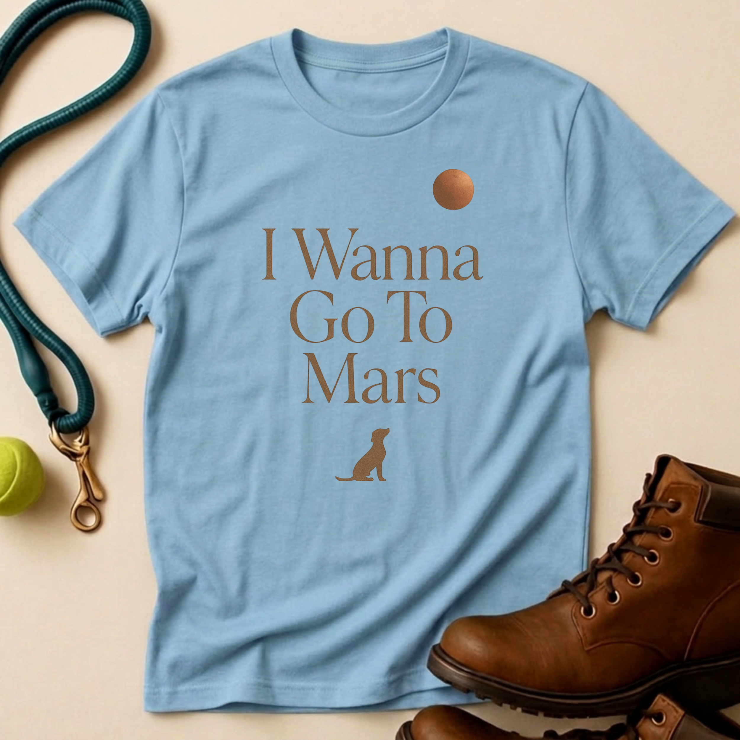 Dog Who Dreams Big T-Shirt