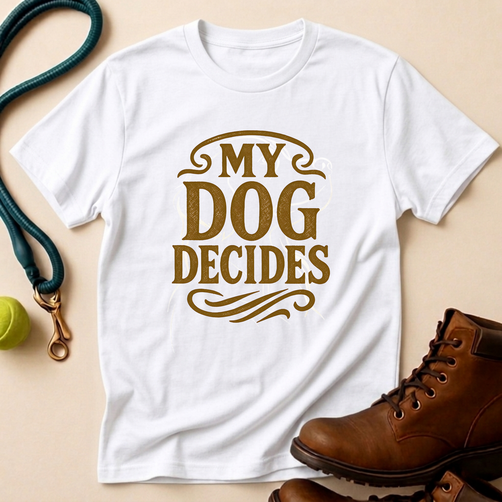 My Dog Decides T-Shirt