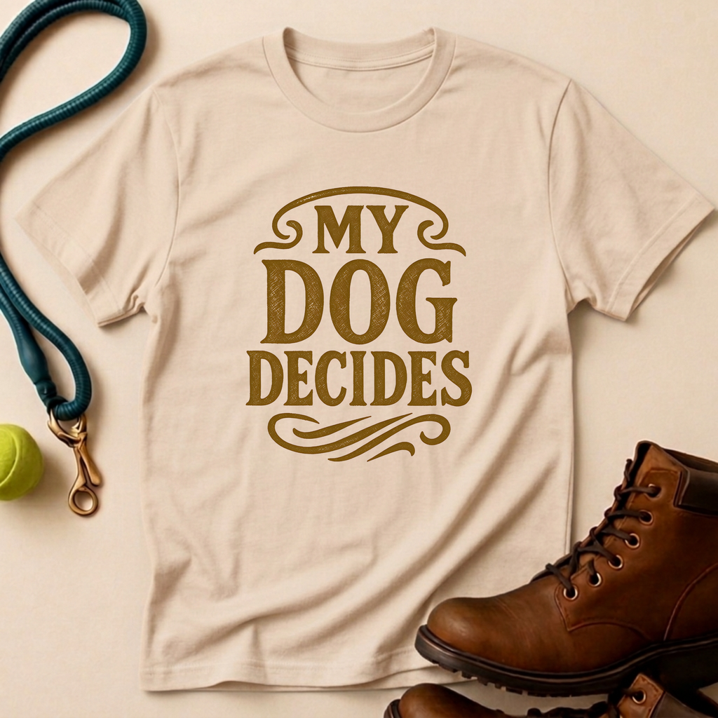 My Dog Decides T-Shirt