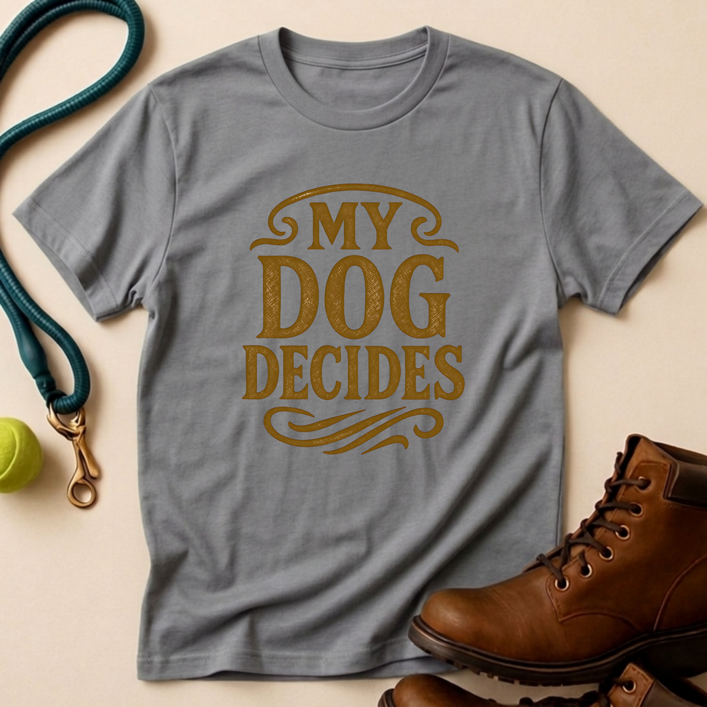 My Dog Decides T-Shirt