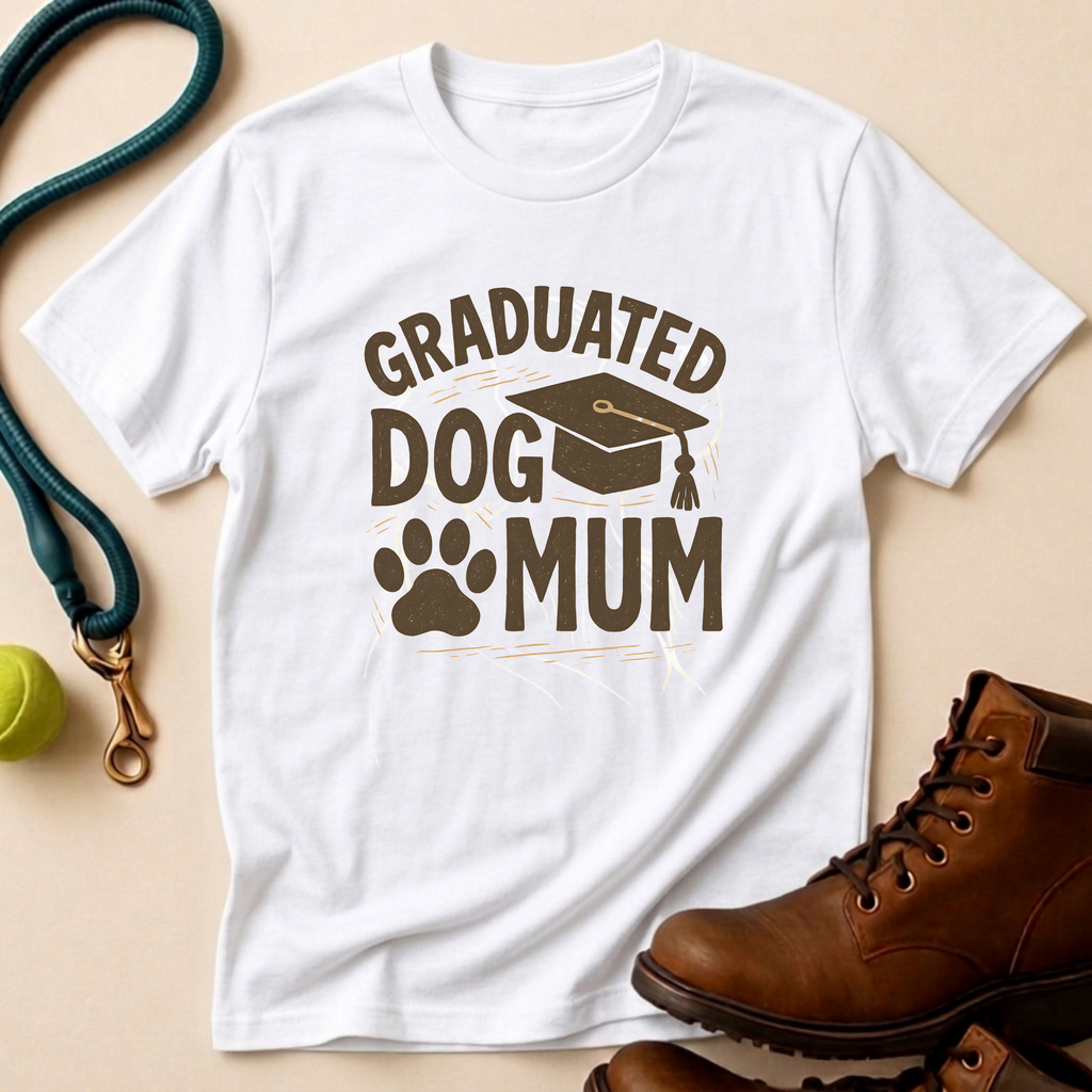 Graduated Dog Mum T-Shirt