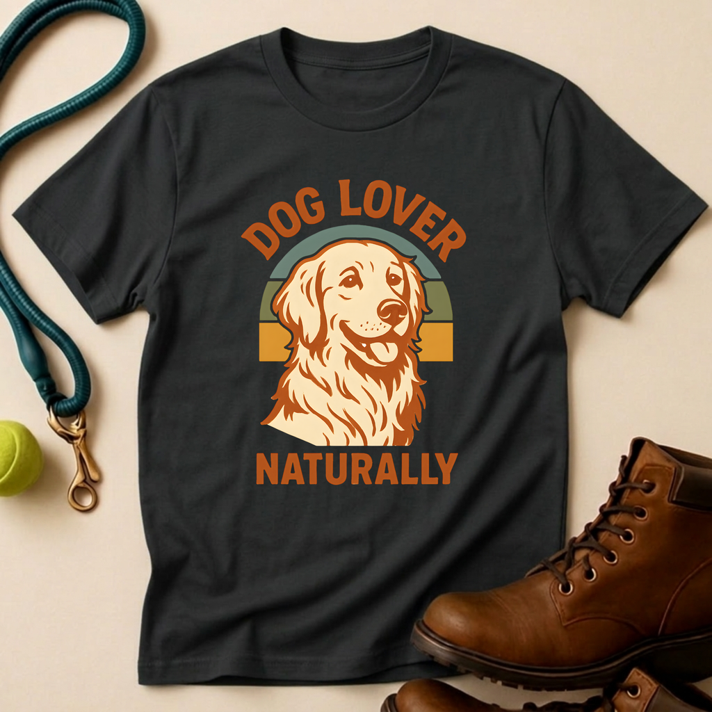 Dog Lover Naturally T-Shirt