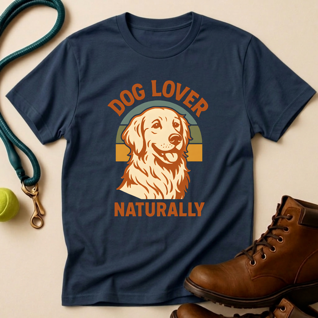 Dog Lover Naturally T-Shirt