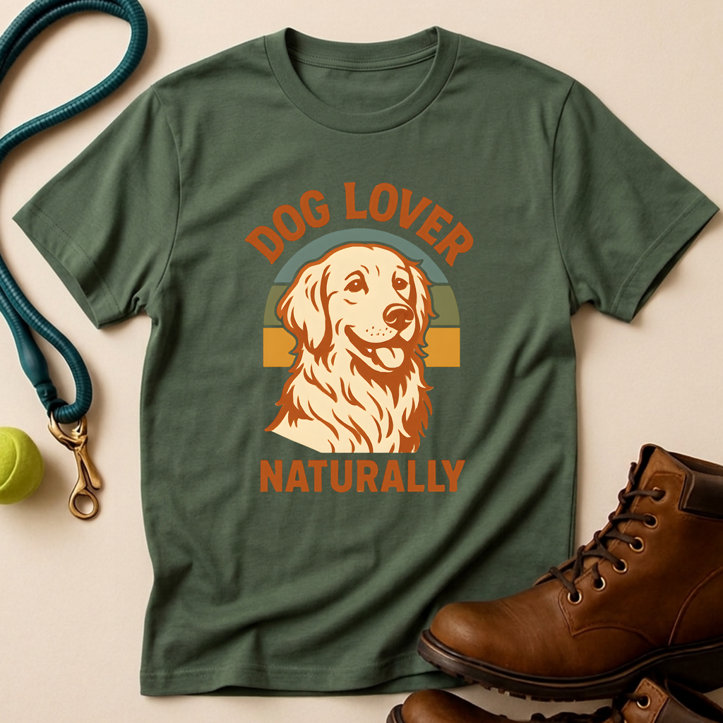 Dog Lover Naturally T-Shirt