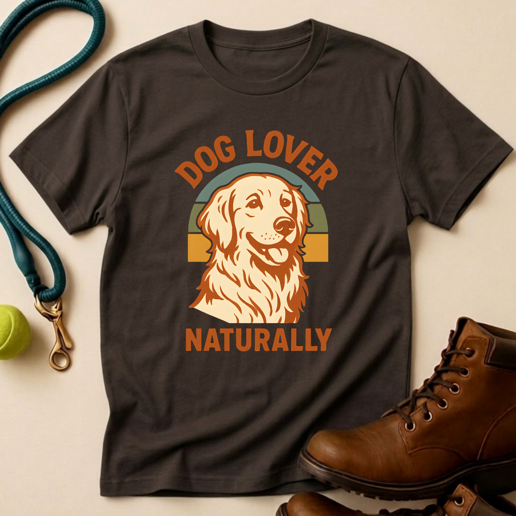 Dog Lover Naturally T-Shirt
