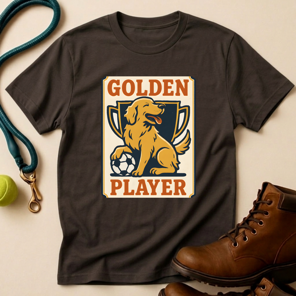Golden Soccer T-Shirt