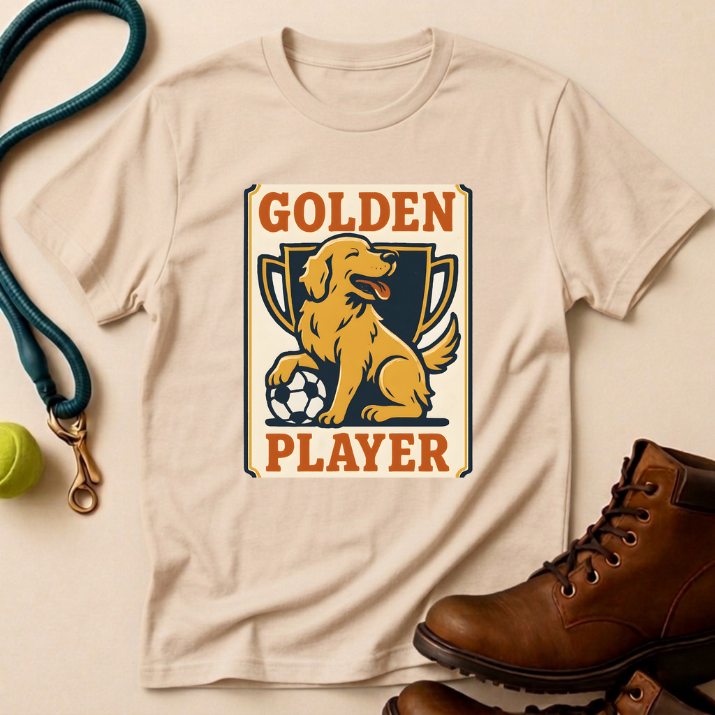 Golden Soccer T-Shirt