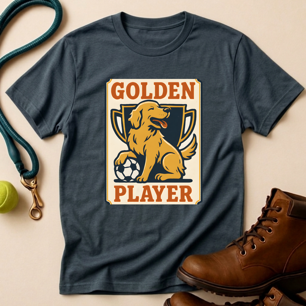 Golden Soccer T-Shirt