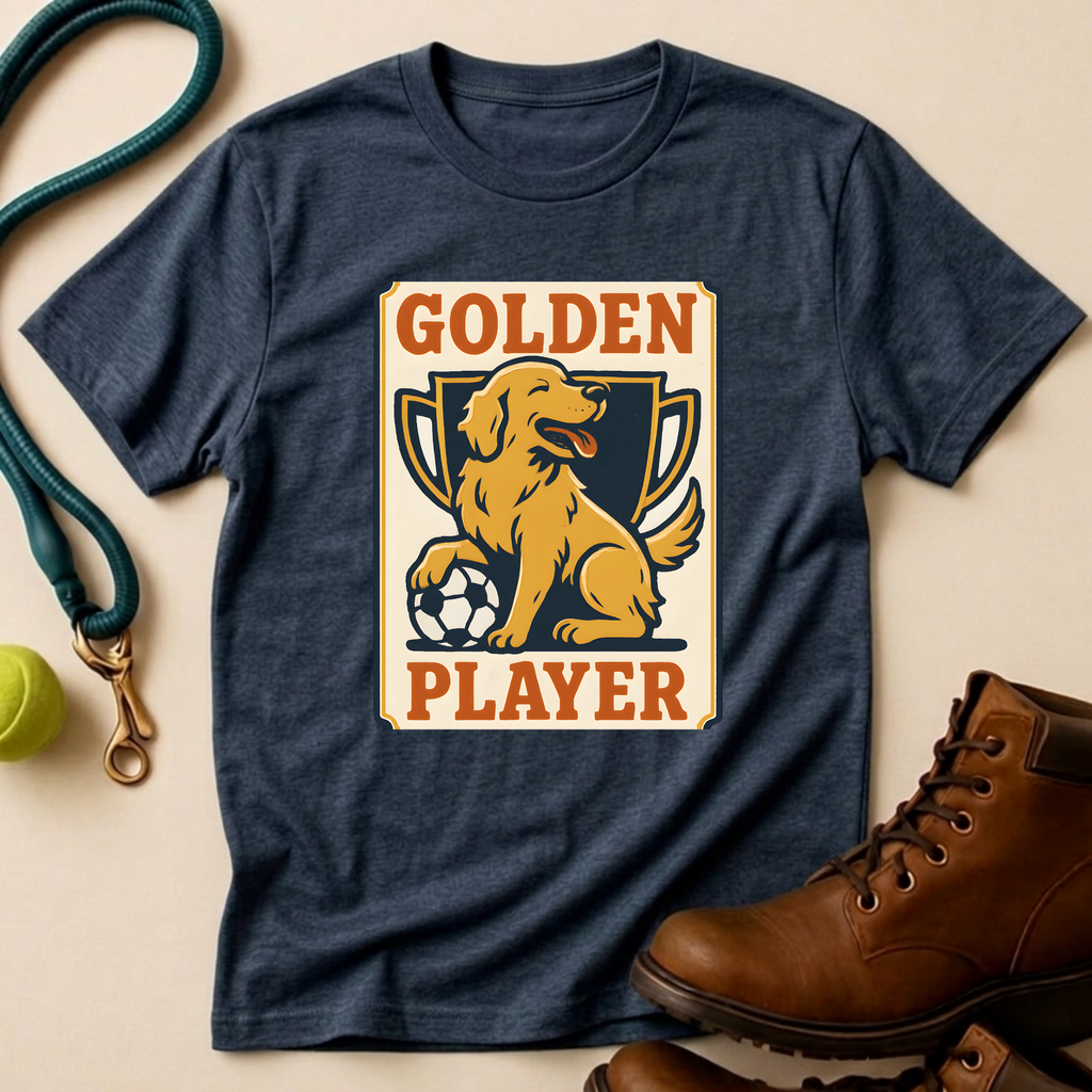 Golden Soccer T-Shirt