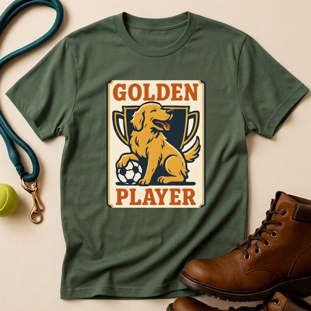 Golden Soccer T-Shirt