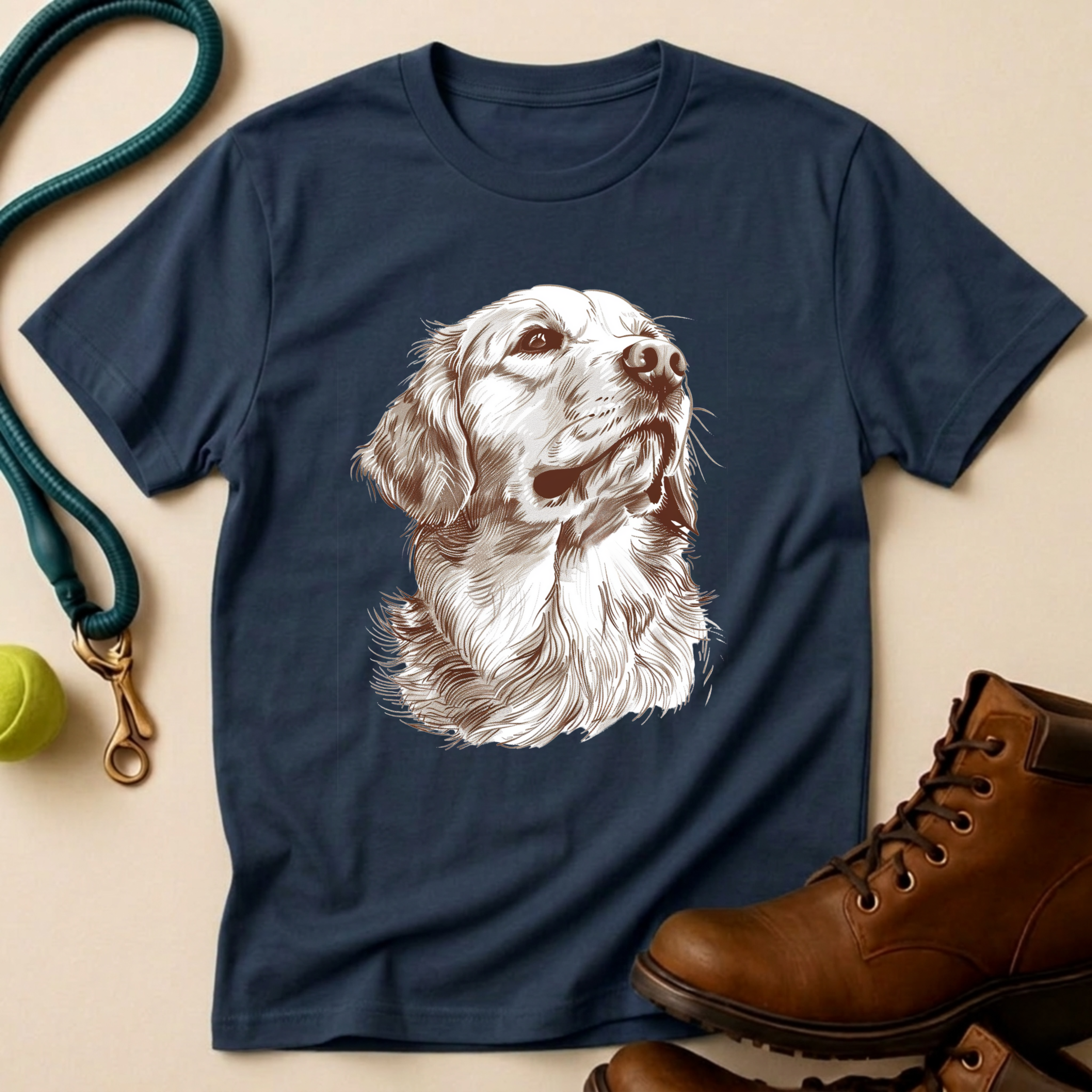 Golden Heritage Engraved T-Shirt