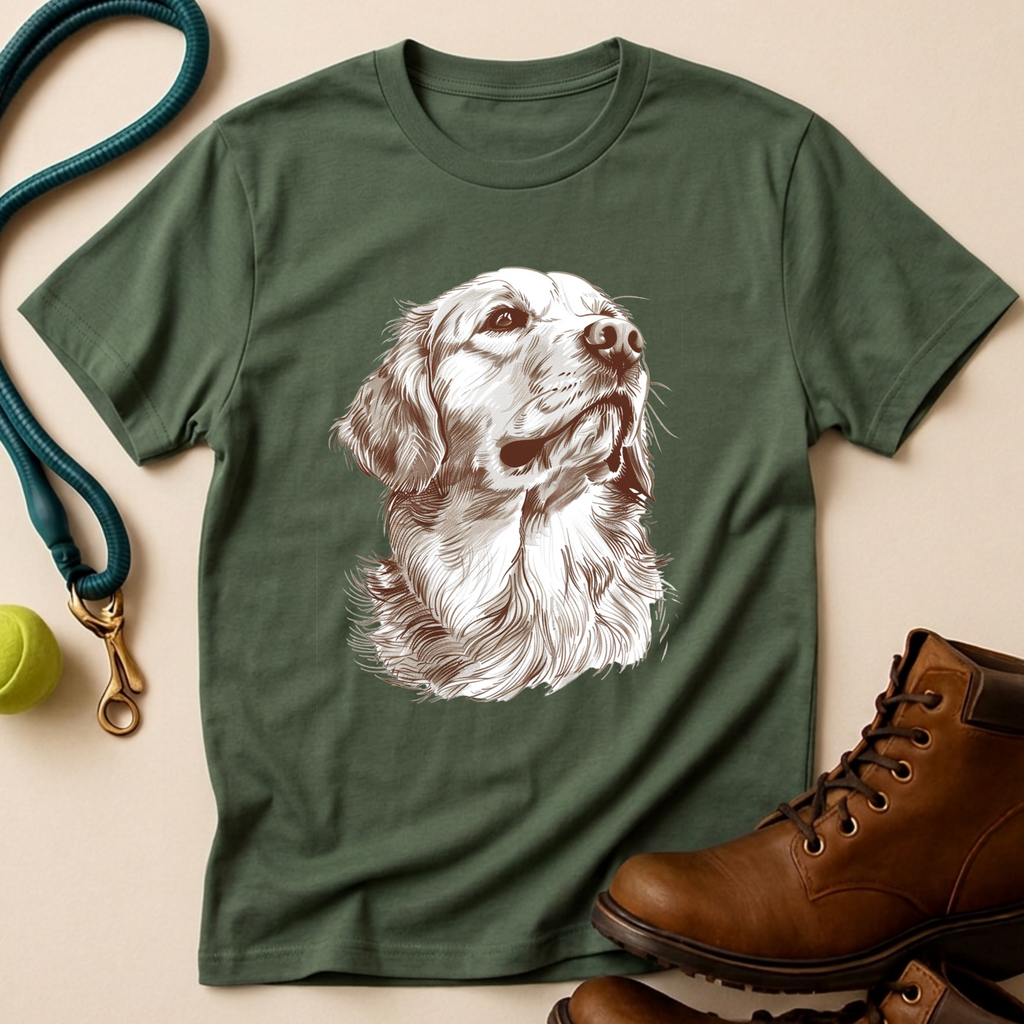 Golden Heritage Engraved T-Shirt