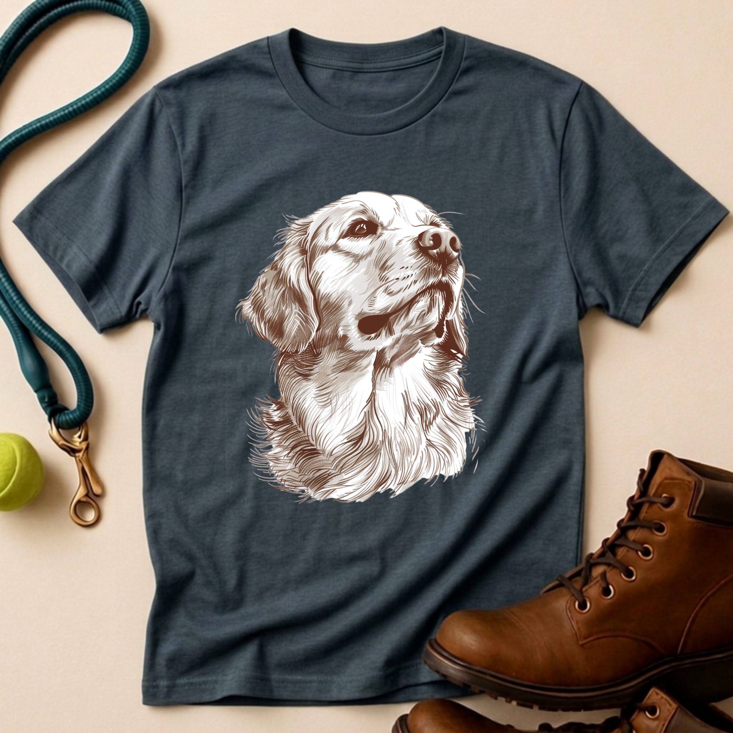 Golden Heritage Engraved T-Shirt