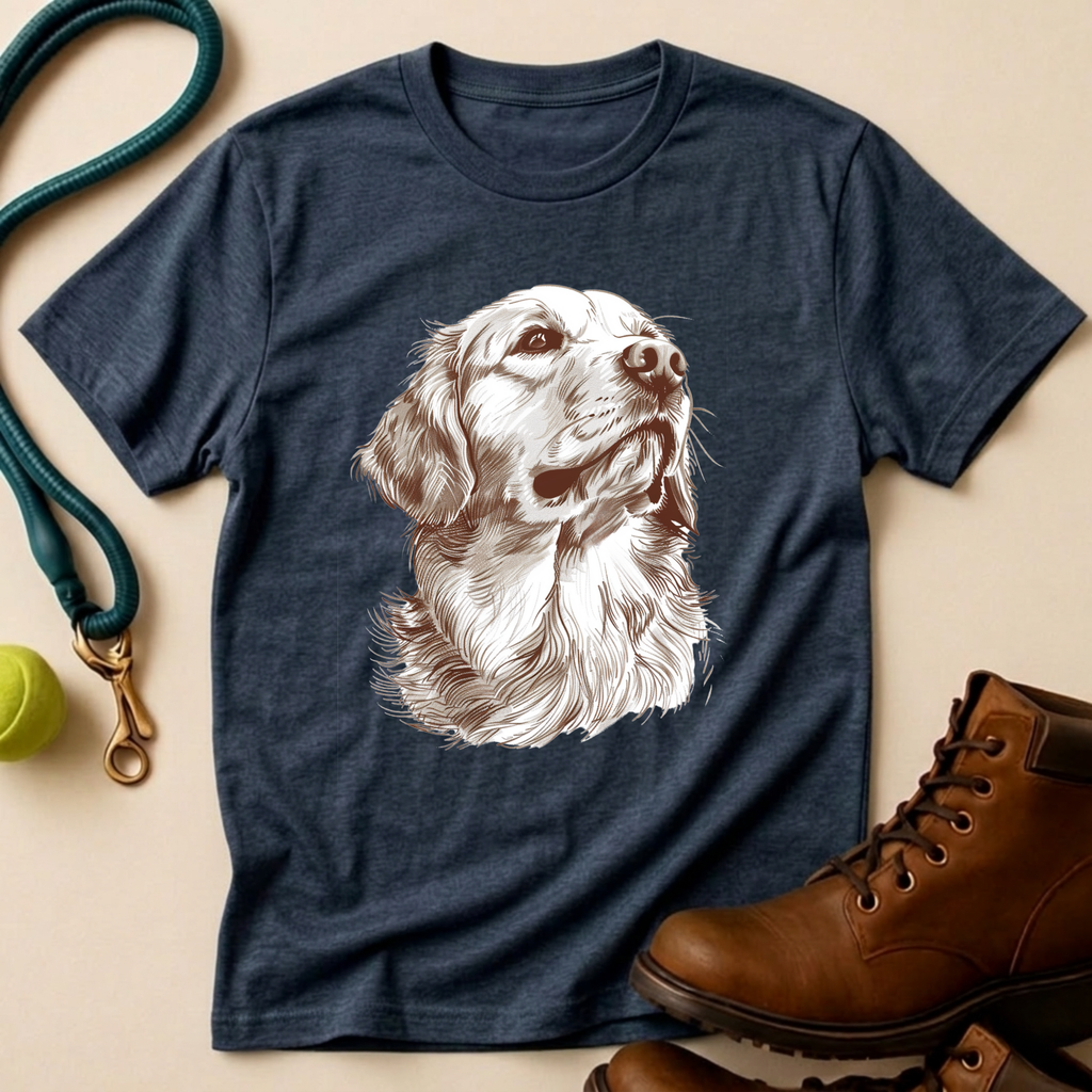 Golden Heritage Engraved T-Shirt