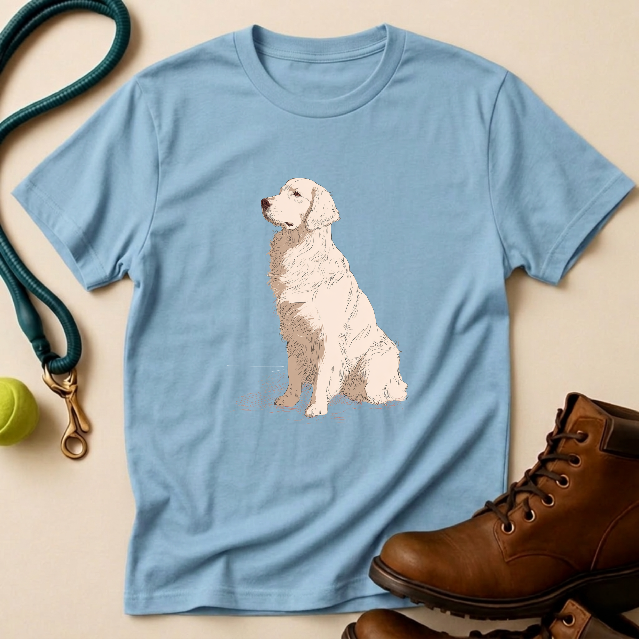 Golden In Lines T-Shirt