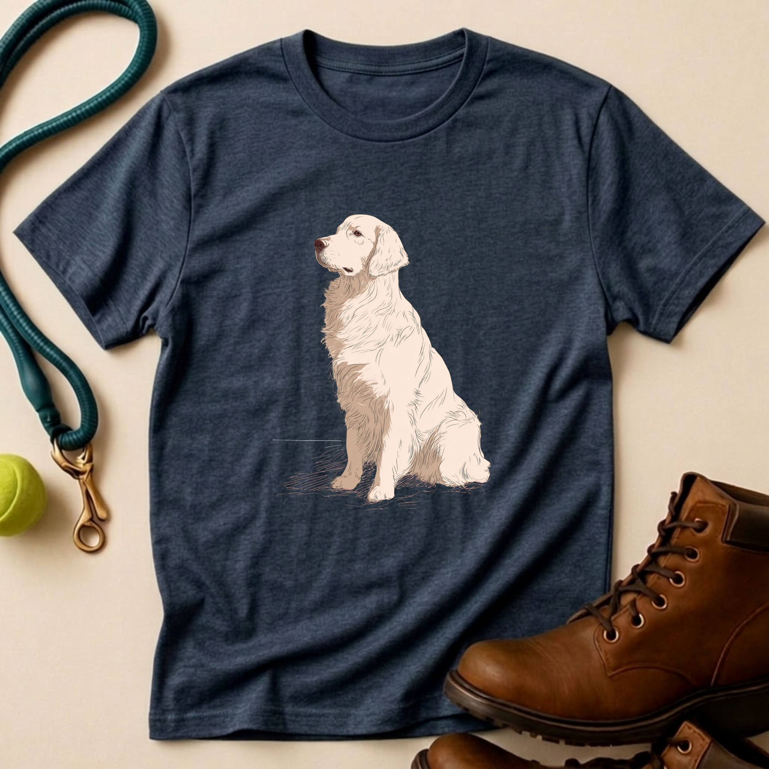 Golden In Lines T-Shirt