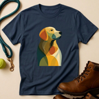 Abstract Golden T-Shirt