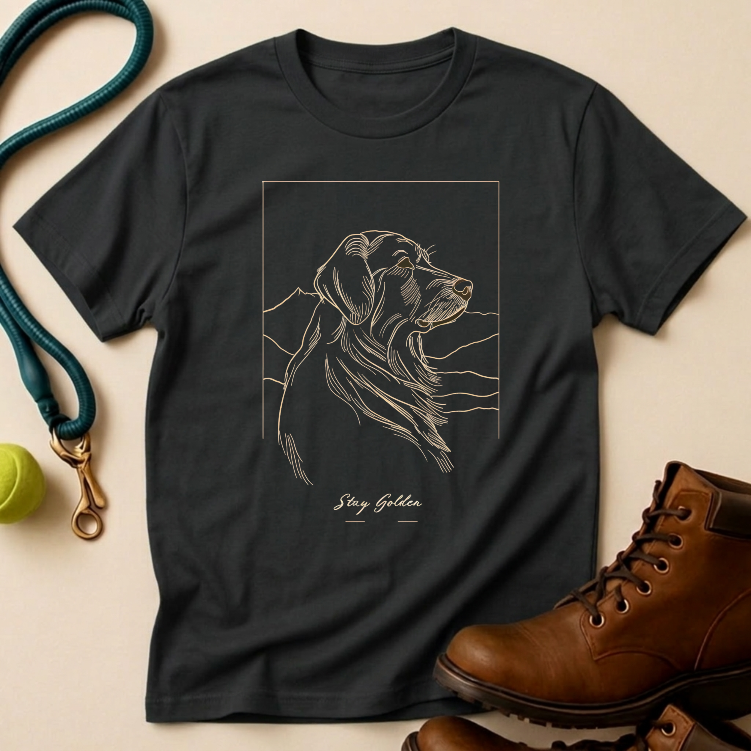 Golden Flow T-Shirt