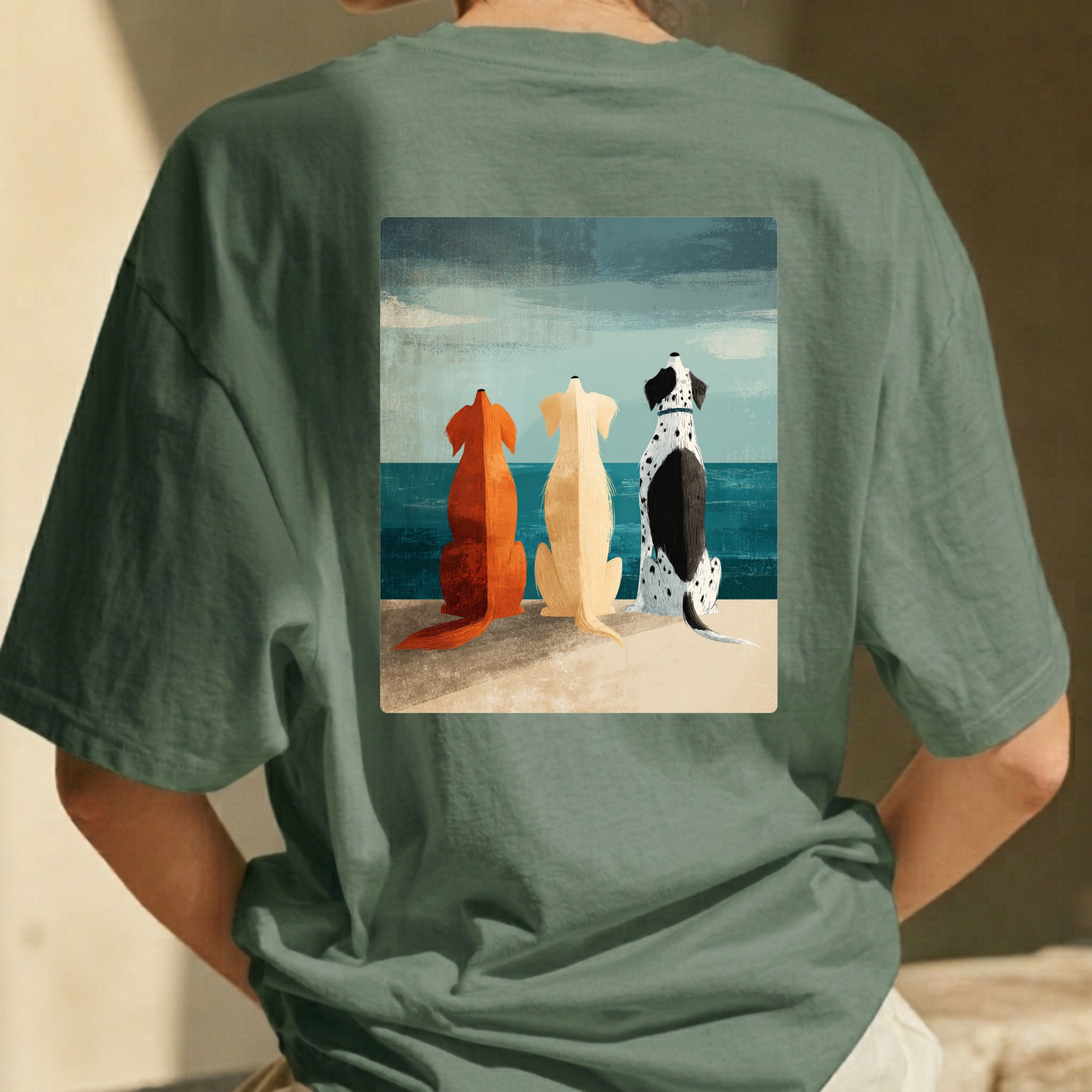 Smelling Ocean Air T-Shirt