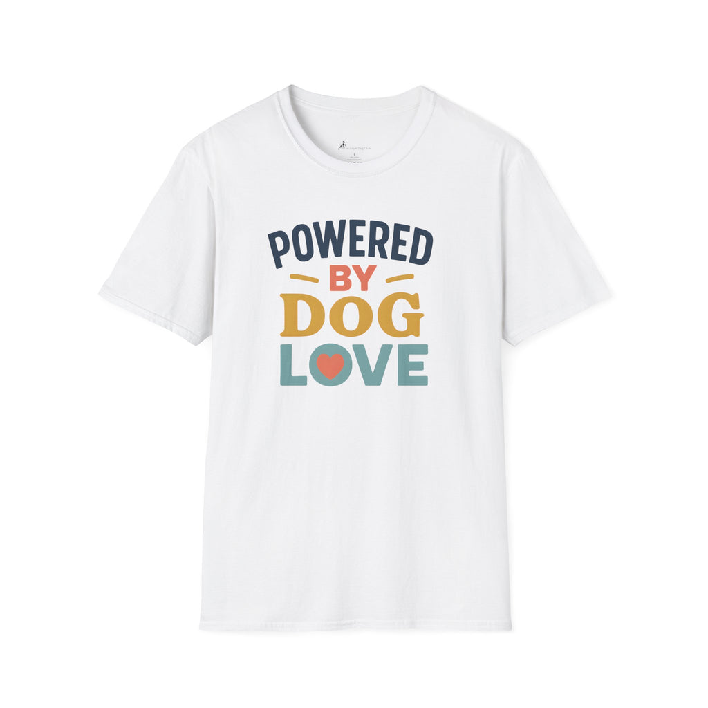 Powered By Dog Love T-Shirt