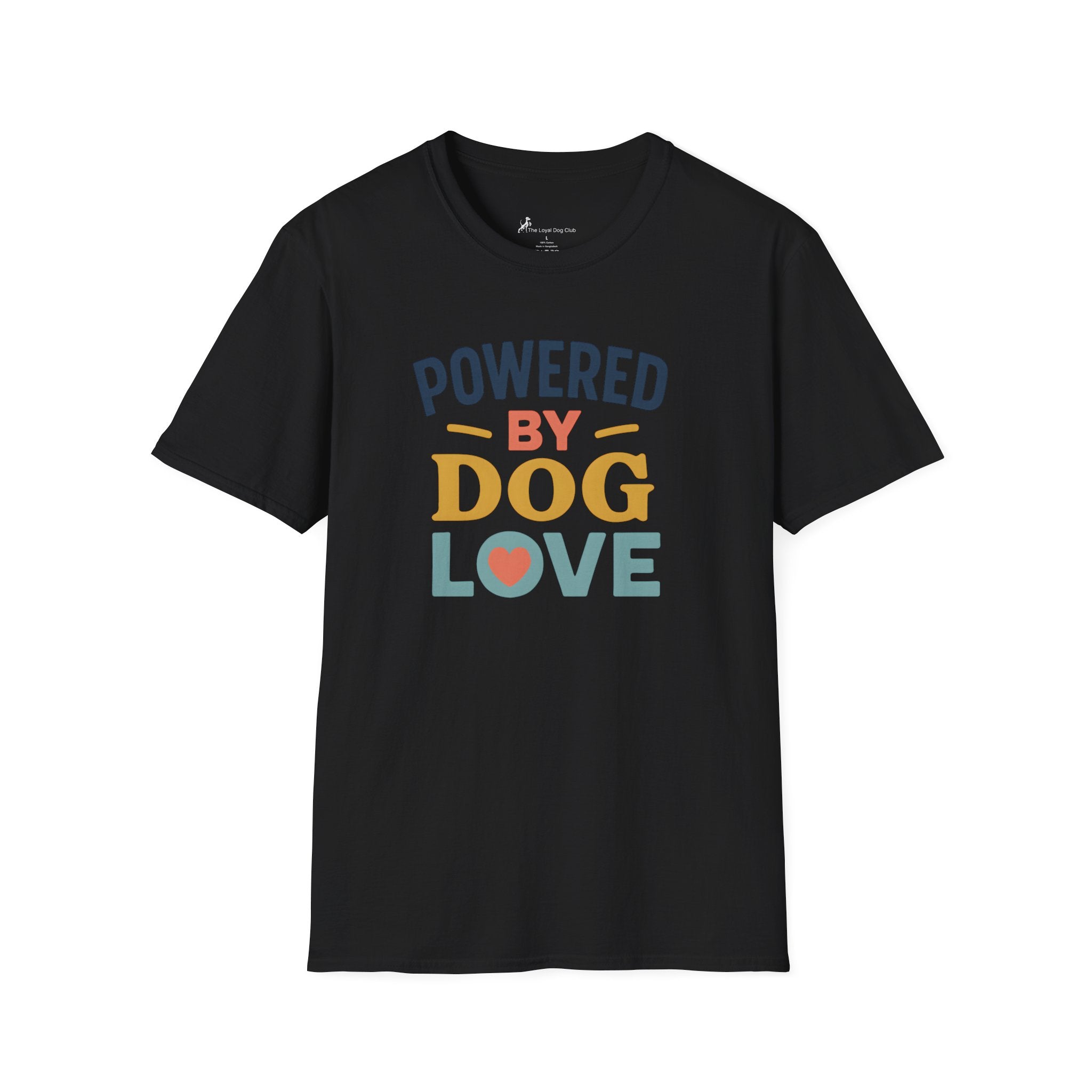 Powered By Dog Love T-Shirt