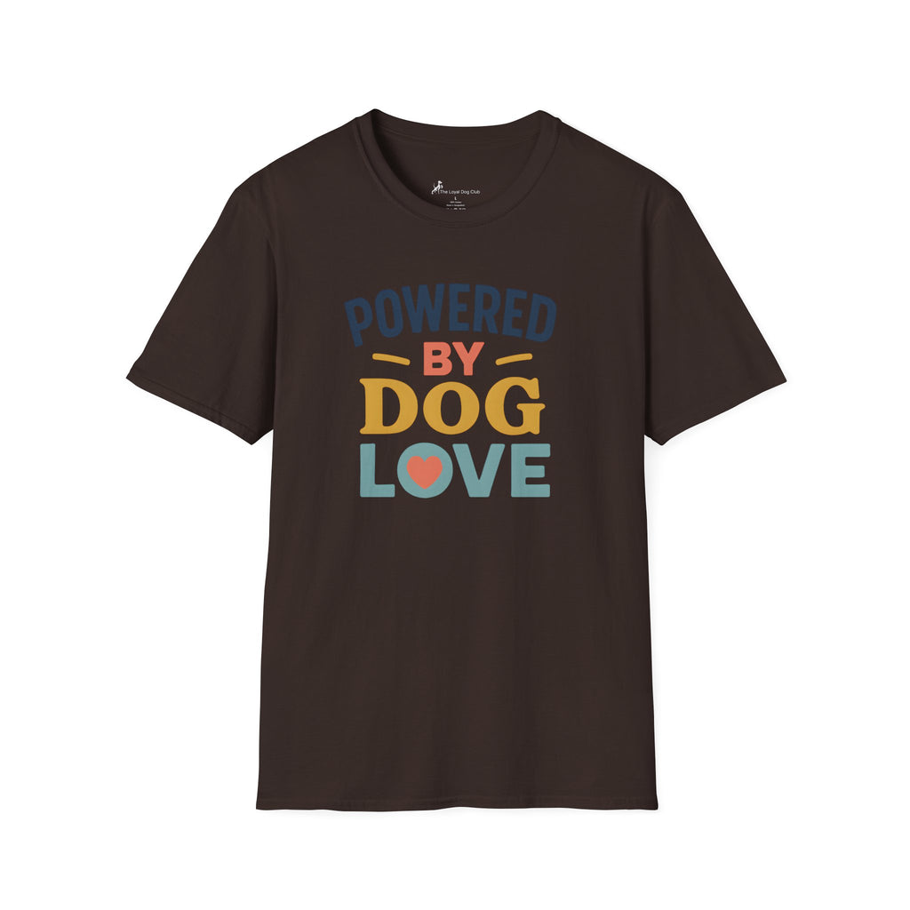 Powered By Dog Love T-Shirt
