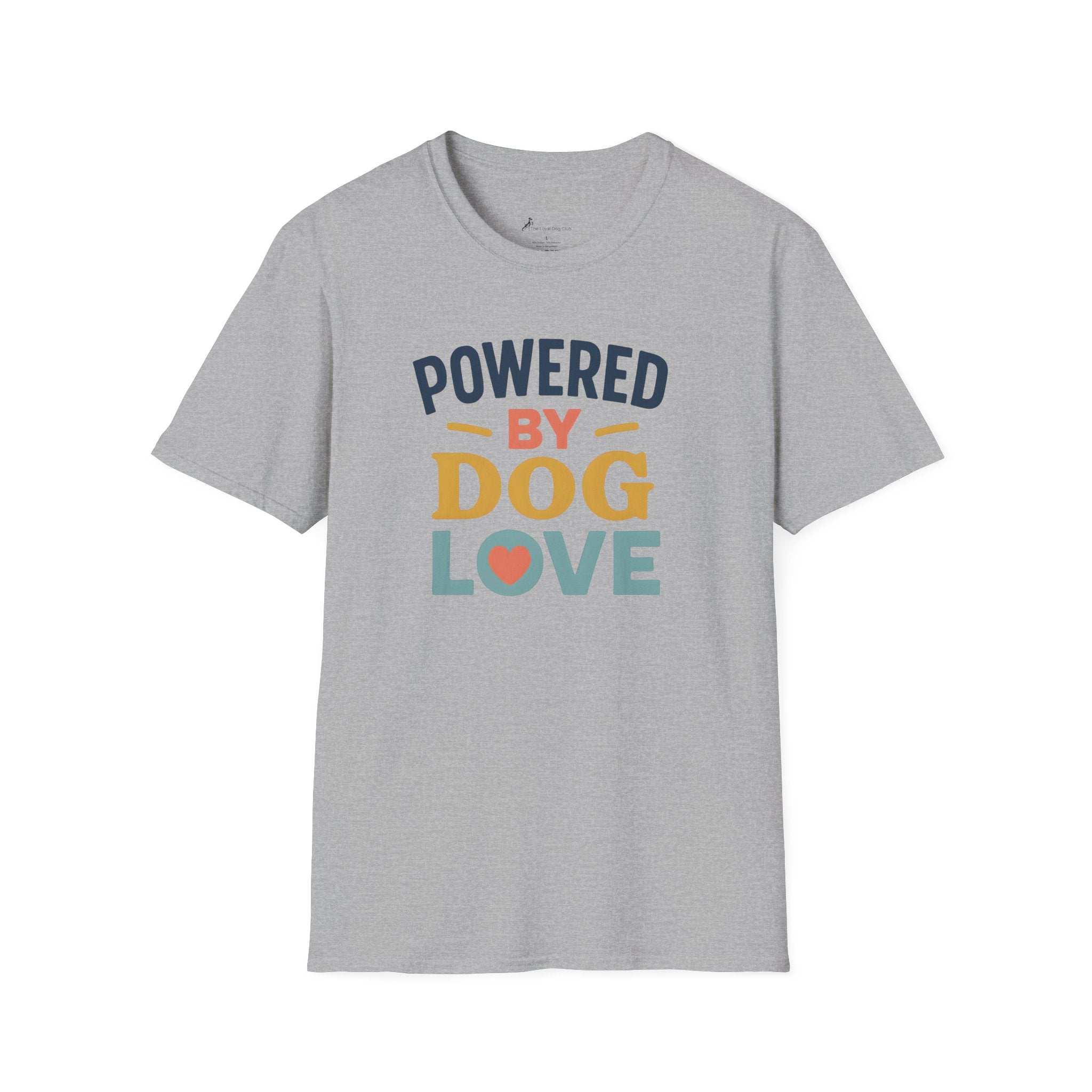 Powered By Dog Love T-Shirt